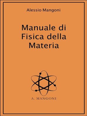 cover image of Manuale di fisica della materia